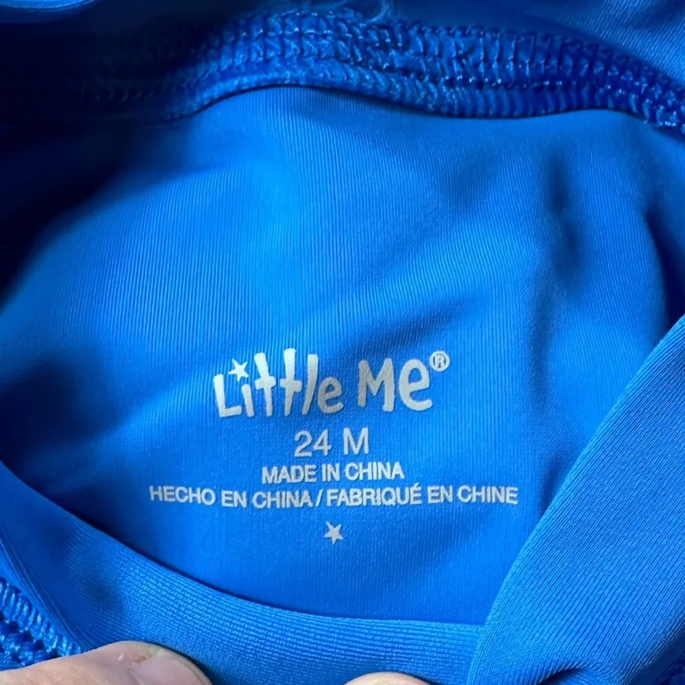 LITTLE ME: NWT Dinosaur 3D Rash-Guard Shirt -Size 24 Months